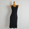 French Style New Arrival Minimalist Pairs V Neck Elegant Spaghetti Straps Knitted Dress Women's Clothing Spring & Fall Winter Silm Sheath Vest Dress