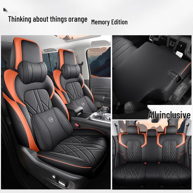 New Model Full Leather Car Seat Cushion for Tank 300 - Universal Fit for Five-Seater, All Seasons
