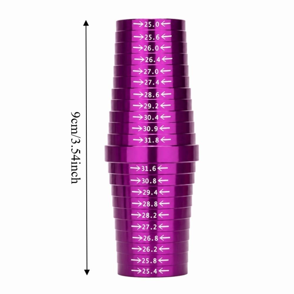 Quick Measuring Bike Seatpost Measuring Tool Seatpost Diameter Measuring Tool for Bikes фиолетовый