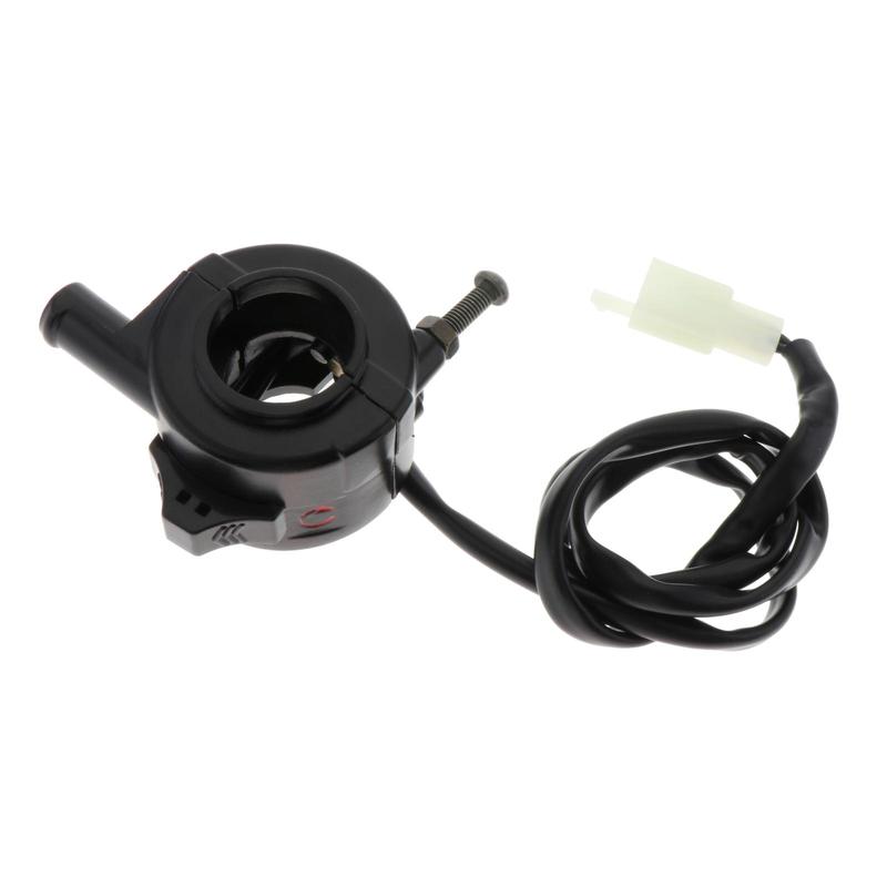 Motorcycle Right Hand Throttle Housing Kill Switch Fit for Yamaha PW80 Peewee 80