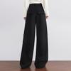 Sybille Women's Loose Fit Draped Wide-Leg Pants