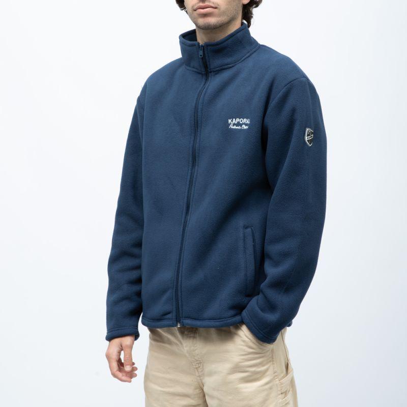 Gilet polaire franco col montant avec zip Homme KAPORAL