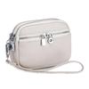 Women's Multifunctional PU Leather Double Zipper Small Wallet and Coin Purse