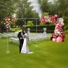 10x20ft Photography Backdrop Curtain Frame Backdrop Stand Pipe Kit Heavy Duty  Background Support System for Wedding Party
