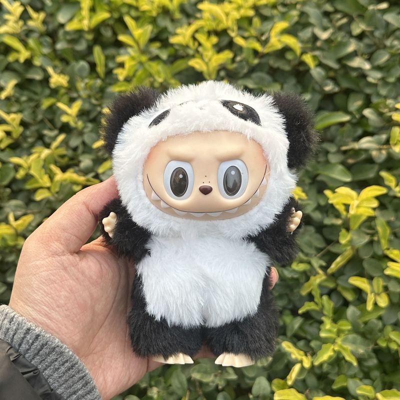 

Новое поступление серии Monster Labubu Chinese Panda Creat Handmade Change Vinyl Dolls Replica Decoration Desktop Toys Gifts WITH BOX
