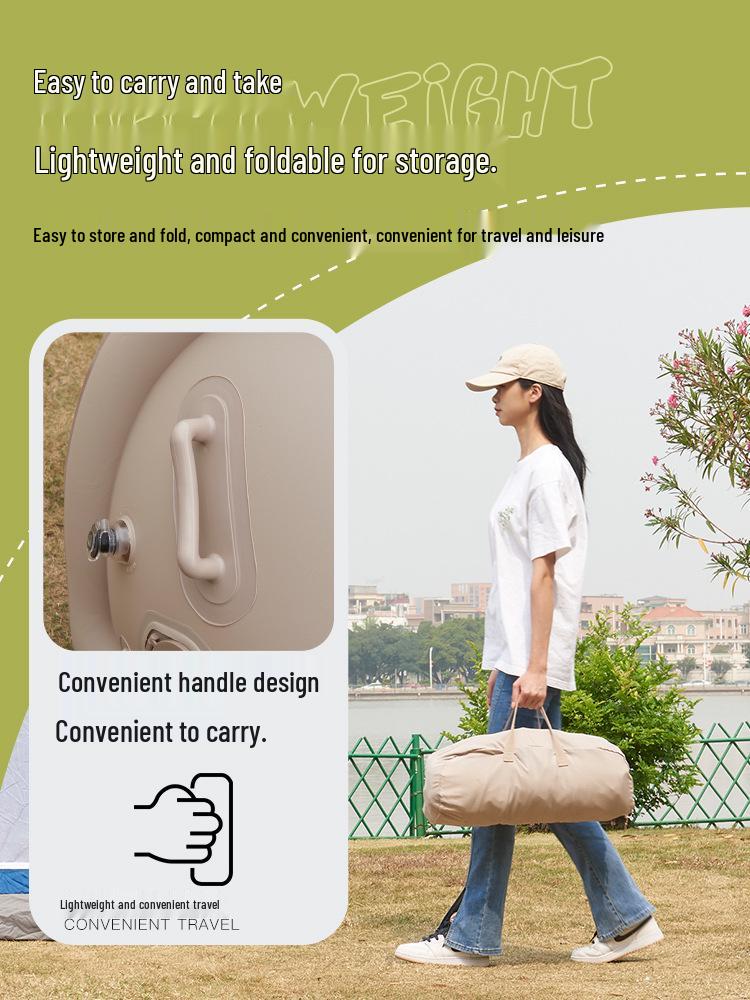 Automatic Inflatable Outdoor Recliner Sofa - Zero Gravity Meditation Pad