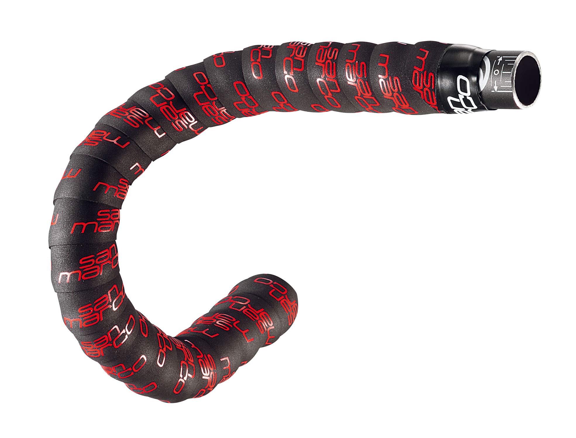 

Selle Sanmarco EVATEAM BARTAPES BLACK RED T007M Bar Tape for Road Bikes and Mountain Bikes