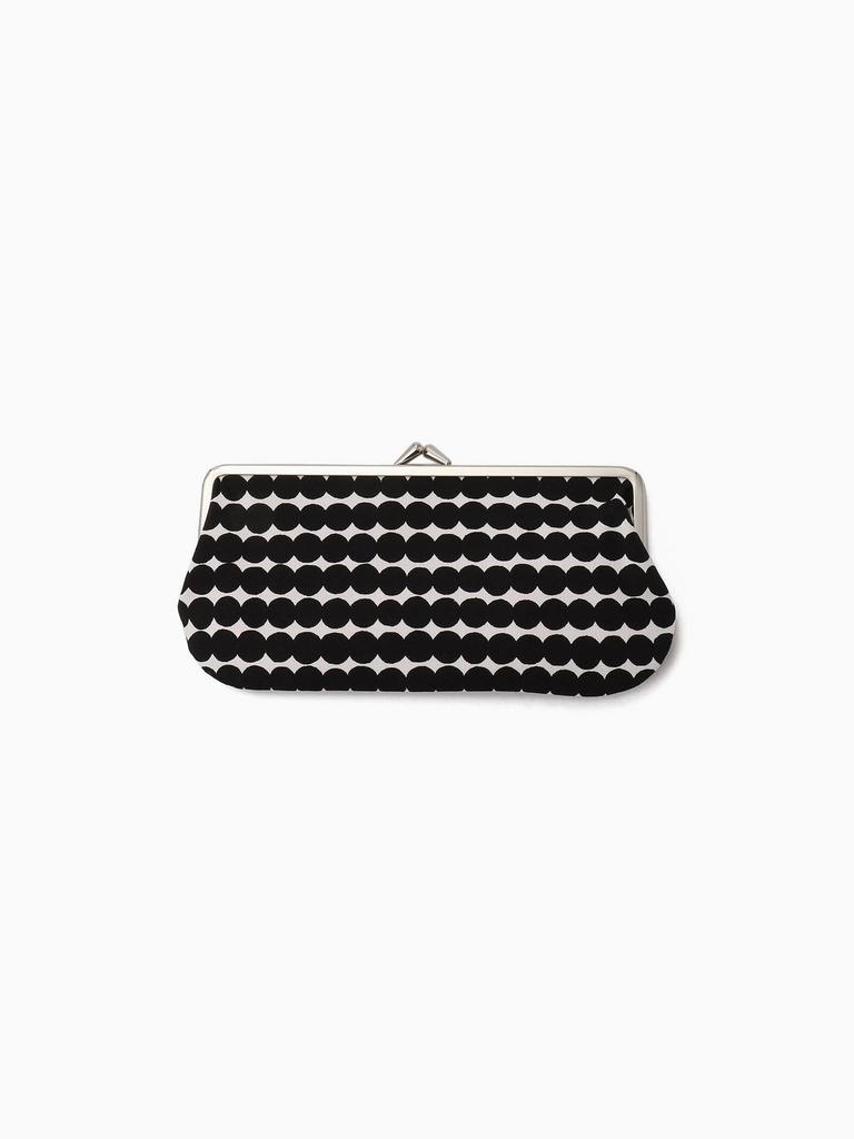 Rasymatto Silmalasi Kukkaro Purse Pouch for Women F White x Black [marimekko] 52_1_52209247830