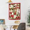Christmas Wall Decor Tapestry Art For Pet Memorial Birthdaywedding Party Backdrop Family Gift