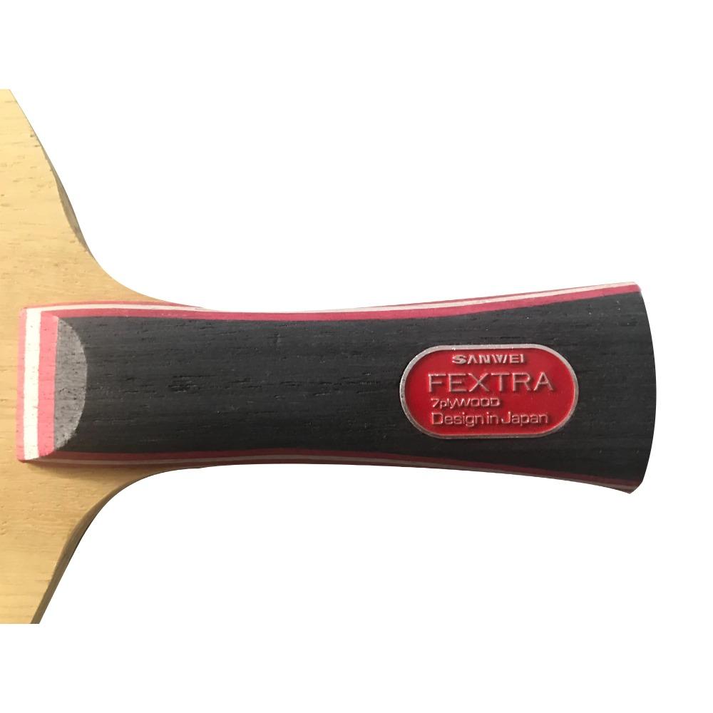 Pala de tenis de mesa Sanwei 7 original (Madera de 7 capas.) Pala de ping pong de 7 raquetas