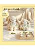 Adorable Tulip Long-Eared Rabbit Plush with Flower Gauze Skirt - Perfect Girly Gift
