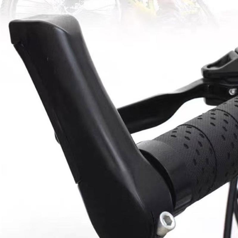 Universal Aluminum Alloys Bicycles Handlebar End Small Vice Handle Bicycles Small Auxiliary Handlebar Easy to Install