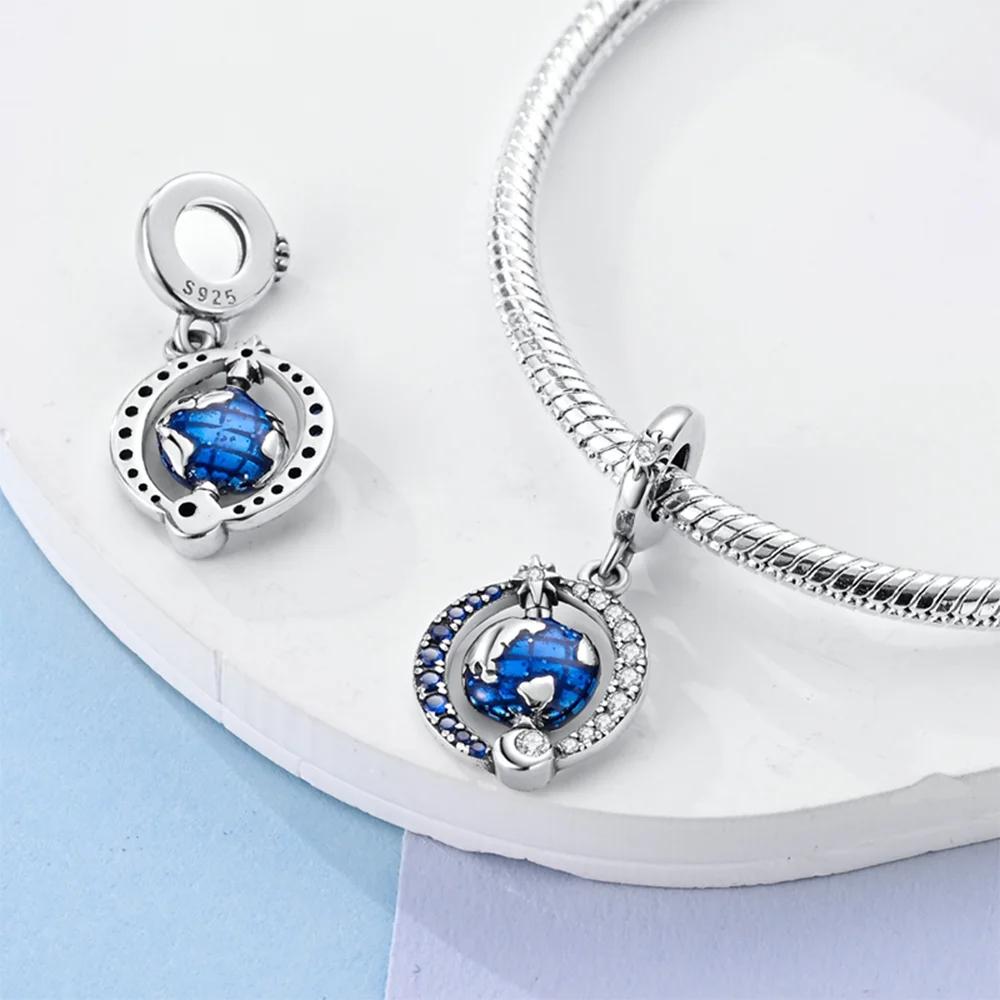 Copper Charms Planet Night Sky Rainbow Sun Tree Of Life Beads Pendants Fit Diy Bracelet Necklace Matching Jewelry Gift