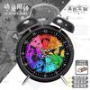 Anime One Piece Luffy Zoro Alarm Clock  Luminous Silent Cute Cartoon Nami Student Bedside Silent Clock Birthday Gift