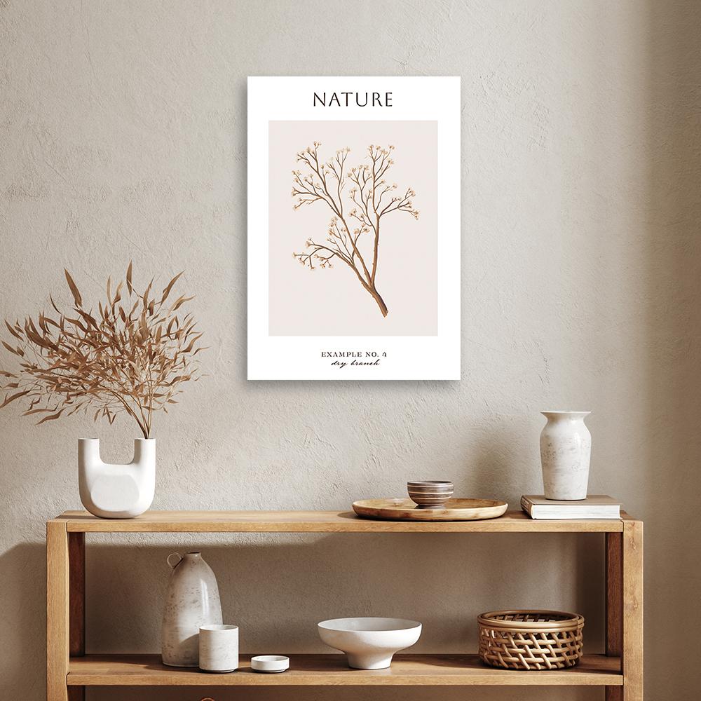 Canvas Print, Dry Twig - Nature