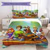 Halloween fantasy comedy adventure cartoon movie Scooby-Doo provides comfortable bedding covers and pillowcases for home use (without core) K7