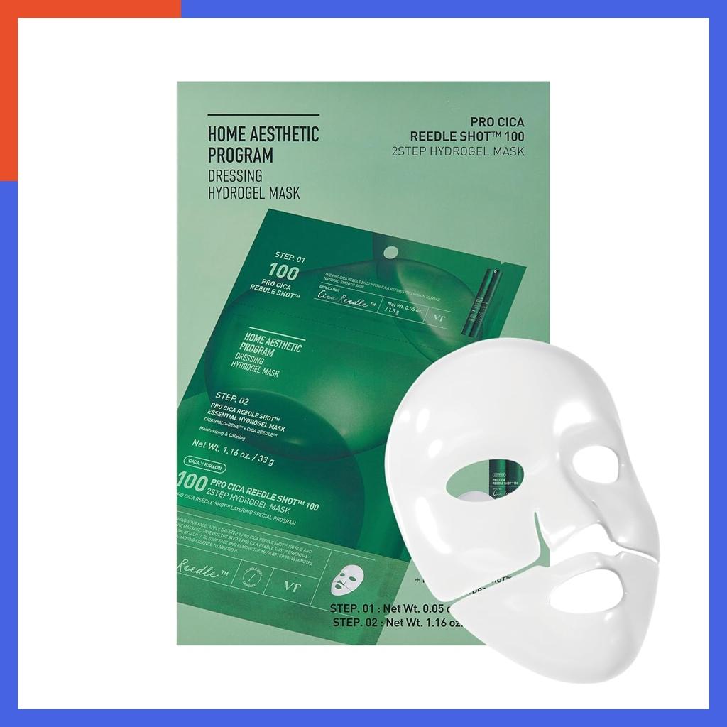 

VT Pro Cica Reedle Shot 100 2-шаговая гидрогелевая маска(34,5гx4шт.) 1box/4ea