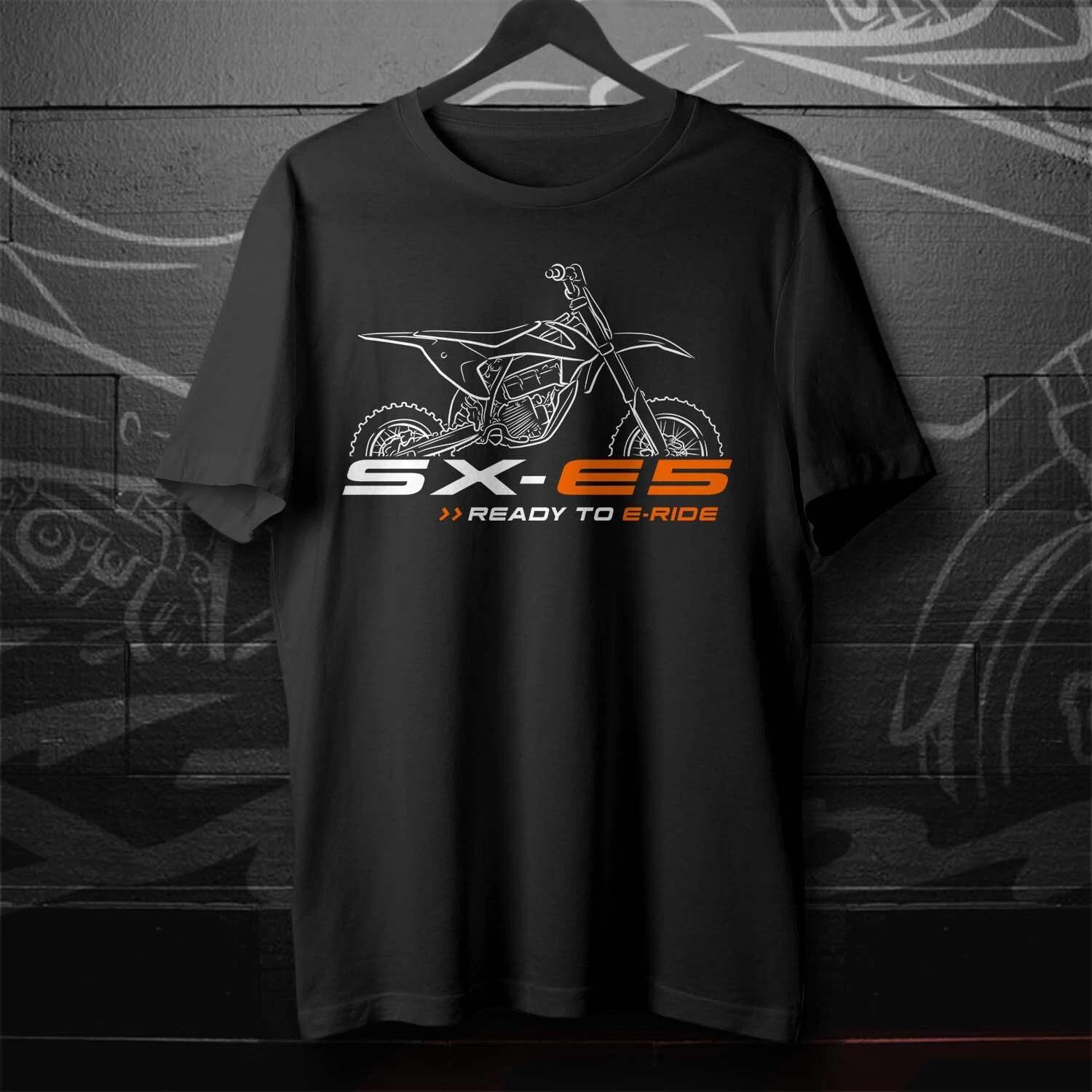 Men s and Women s T-shirts KTM SX-E2 SX-E3 SX-E5 2020-2024 Electric Motorcycle XXXL