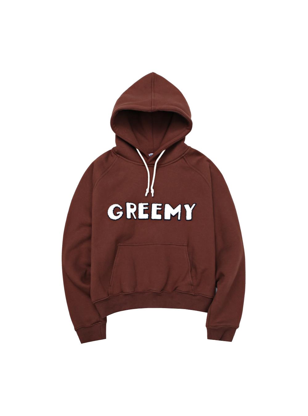 Grimi Bookle Logo Hoodie(Brown) L