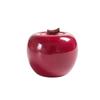 Creative Ceramic Apple Sealed Tea Cans Wedding Candy Gift Box Christmas Storage Jar Decoration Crafts Porcelain Home Decoration