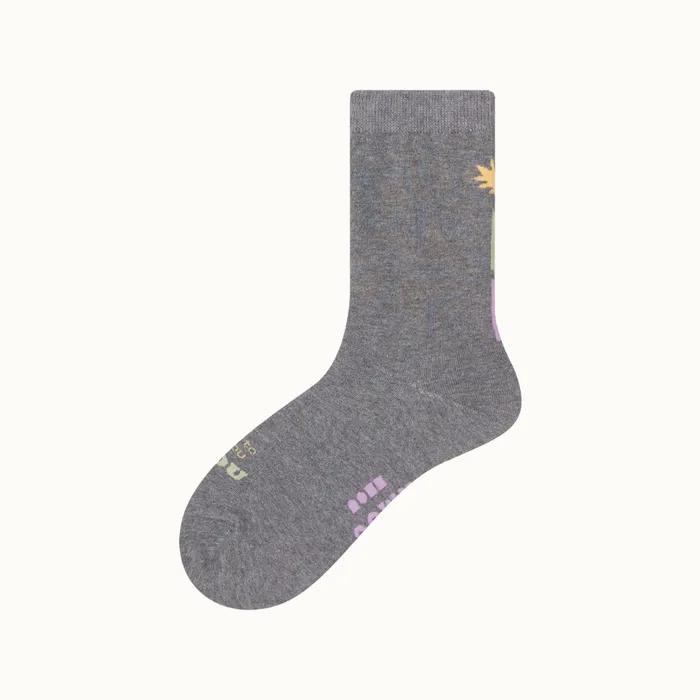 S07_Doodle SOCKS_melange charcoal