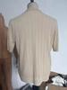 Men's Summer Cool Knit Short Sleeve Collared Shirt - Solid Color, Breathable, Hollow Out Design