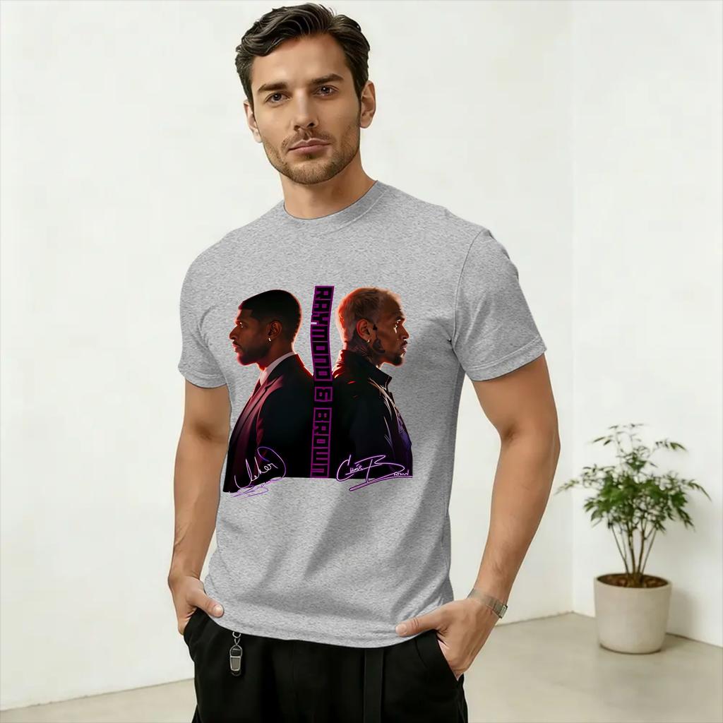 Raymond Brown RB Tour 2026 Concert 100 Cotton T Shirt For Unisex Summer Y2K Funny TShirts Crewneck Fashion Tee Shirt Big Size