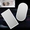 Portable Car Makeup Mirror Self-adhesive Auto Vanity Mirror Car Sun Visor Mirror  Auto Accessories