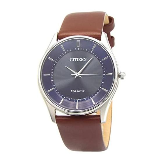 

Citizen Eco Drive Men s Thin Slim CITIZEN Solar Photovoltaic Solar Power Genuine Leather Belt with Replacement Belt Domestic Product Number
