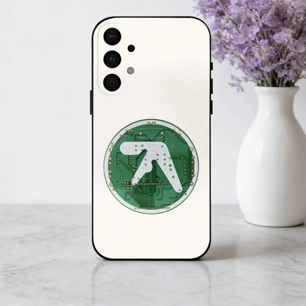 A-Aphex T-Twins-S Logo A-Art Phone Case For Samsung Galaxy A73,A72,A71,A70,A53,A52,A51,Soft Silicone Black Cover