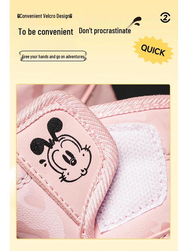 Bobdog High-Top Velvet Winter Snow Boots for Boys - Warm, Casual Children's Cotton Boots