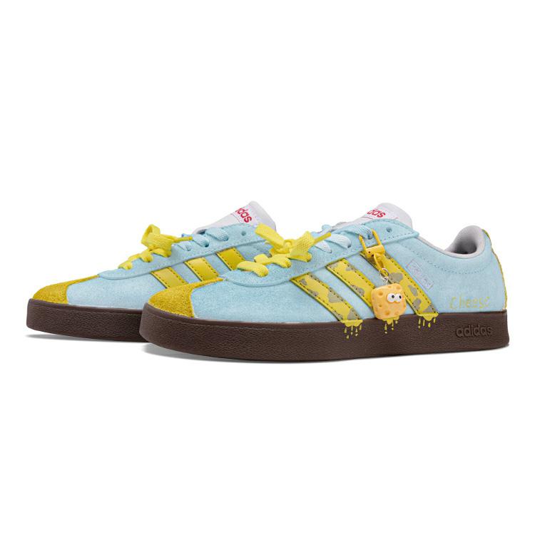 Adidas Vl Court Classic Good Looking Slip Resistant Cushioning Abrasion Resistant Lightweight Low top JS3003(Team1065-)