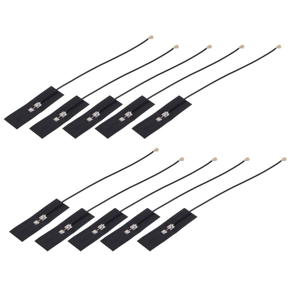20Pcs 2.4G/5.8G FPC Antenna 2 Frequency High Gain FPC Built In Antenna for IPEX Joint Wireless Module Antenna Network Equipment
