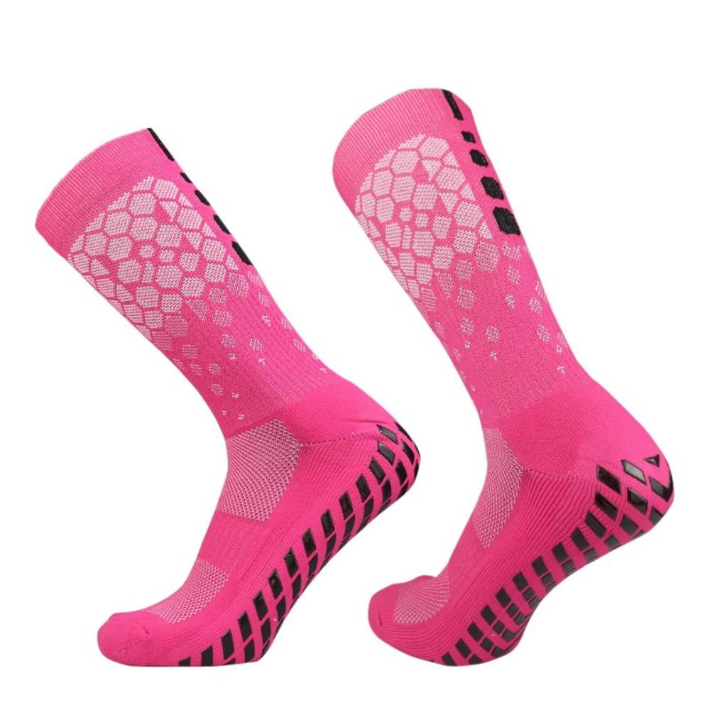 Breathable Soccer Grip Socks Anti Slip Sports Training Socks Football Grip Socks Sports Training