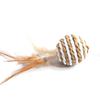 Cat Toys Feather Toys Kitten Funny Colorful Rod Cat Wand Toys Wood Pet Cat Toys Interactive Stick Pet Cat Supplies