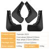 Suitable for Volkswagen Tavendor 2025 Soft Rubber Fender Car Tire Fender