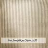 Gestoffeerd Kinderbed 90x200 met Hydraulische Opbergruimte, Velours Bedframe met Hoge Hoofdsteun, Voetbord en Semi-Hoge Veiligheidsleuning, Beige