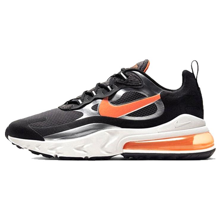 

new Nike Air Max 270 React Black Total Orange 42.5