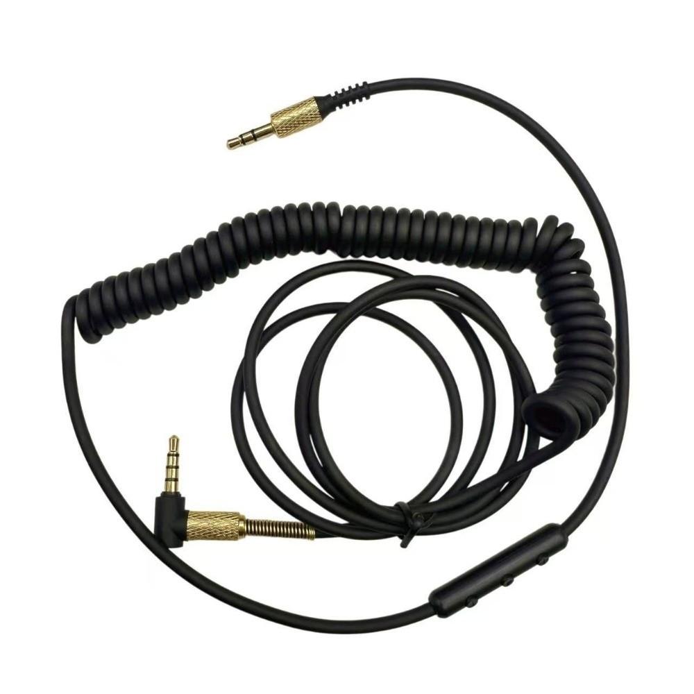 Cavo di ricambio per cuffie con telecomando in linea per Marshall Monitor/Major II 2/Major III 3/Mid BT