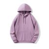 Heavyweight Drop Shoulder Pure Cotton Hooded Sweatshirt with Custom Logo and Printing