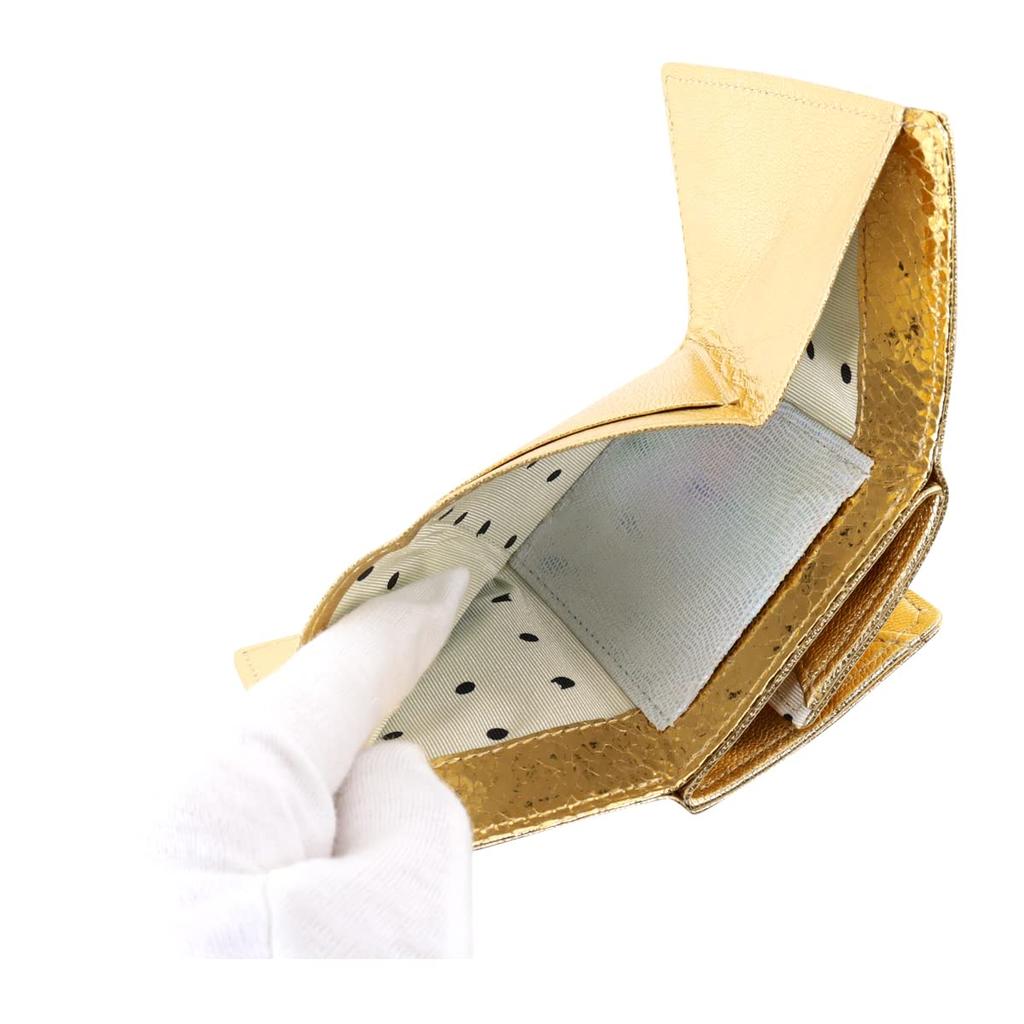 Geldbörse Mini Wallet Drops Blau [Tsumori Chisato] Damen