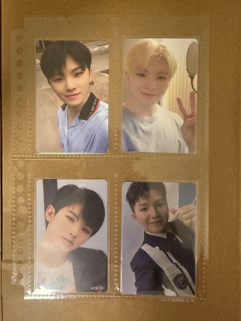 

[USED] SEVENTEEN Woozi Jihoon past album trading cards