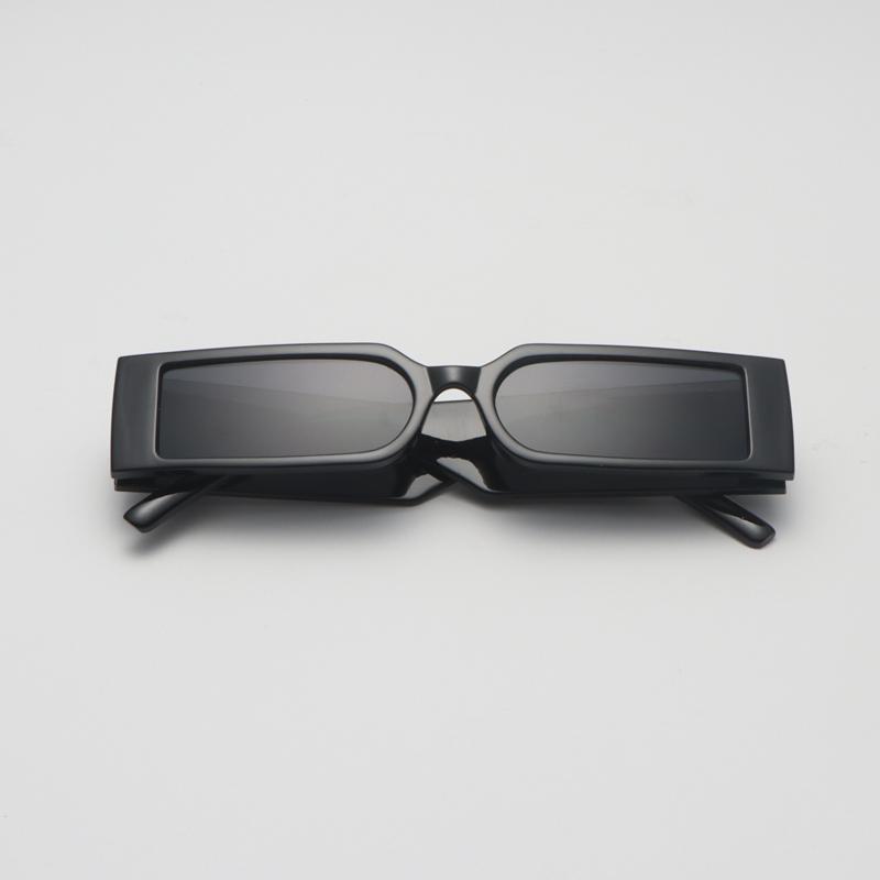 Rectangle Vintage Sunglasses Woman Brand Designer Narrow Frame Sun Glasses Female Fashion Personality Outdoors