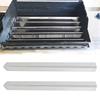 2PCS Barbecue Heat Plate Shields Stainless Steel Heat Tent Replacement Gas Grill Accessories