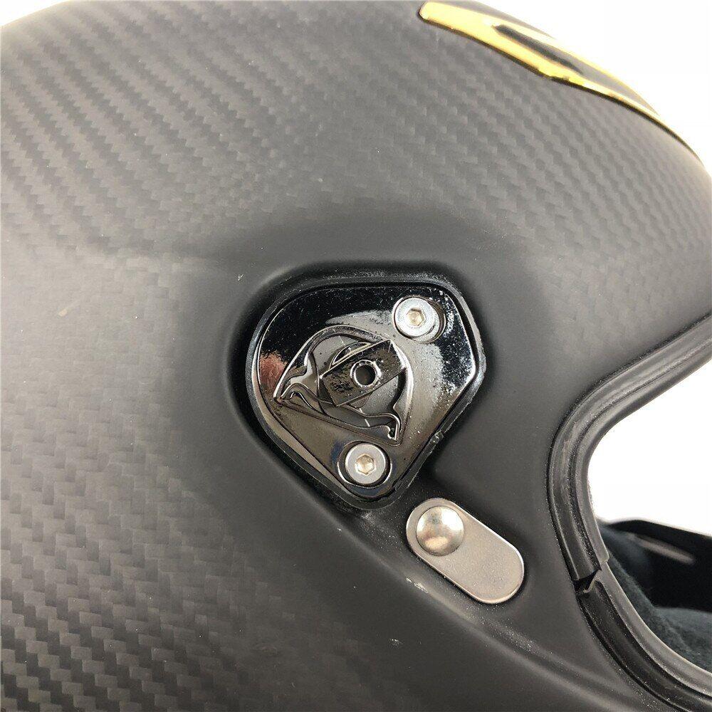 A Pair of Pivot Kit Base Plate Visor Mechanism For Pista GP R GP RR Corsa Helmet