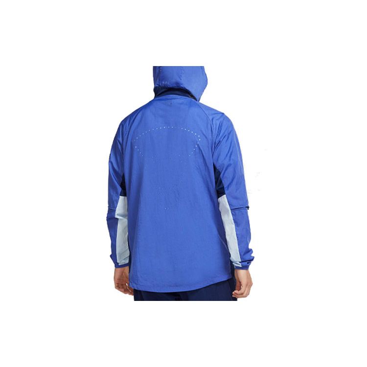 Nike Loose Fit Utility Zip Hoodie Jacket Men Outerwear Cosmic-Blue CU5000-430