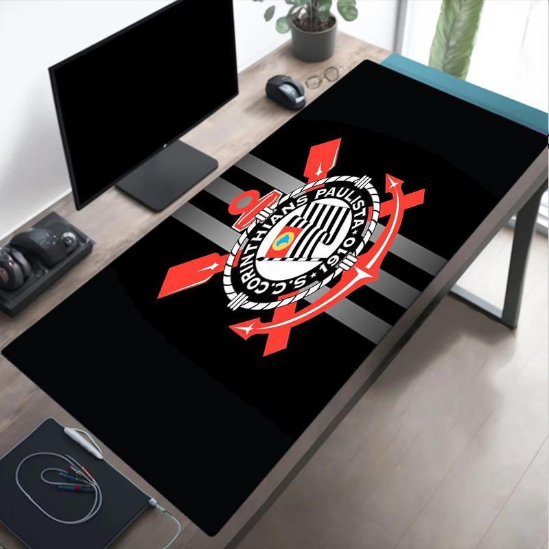 Corinthians Football Club Crest Mouse pad Mouse pad, Gaming Mouse Pad, keyboard pad, Desk Decor for computer notebook Fan Gift Birthday Gift