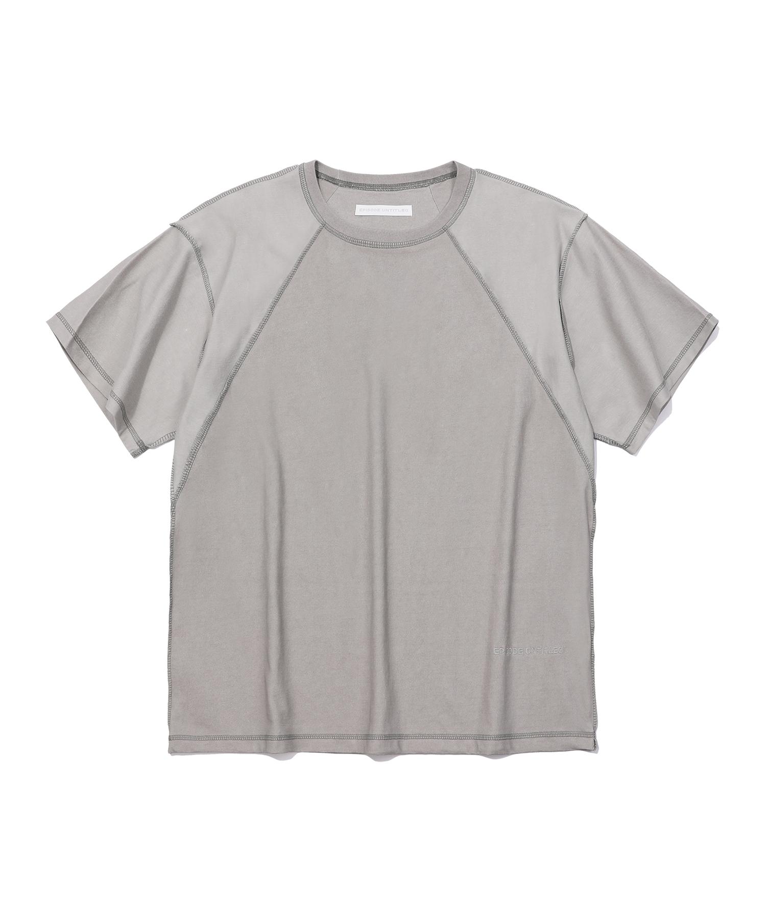 Episode Untitled Point Stitch In&Out Pigment T-Shirt_Grey Gray/3