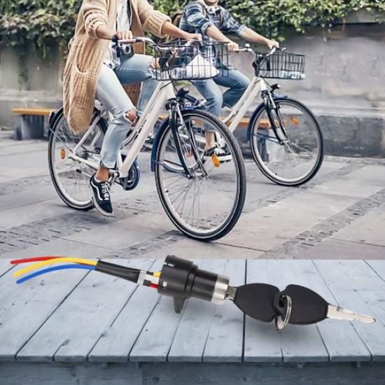 E-Bike Ignition Key Easy To Use High Quality New Three Sizes Easy To Install