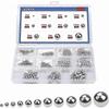 510 Pcs Solid Precision Chrome Steel Bearing Ball Assortment Kit Combination 2mm-8mm Used in Bicycle